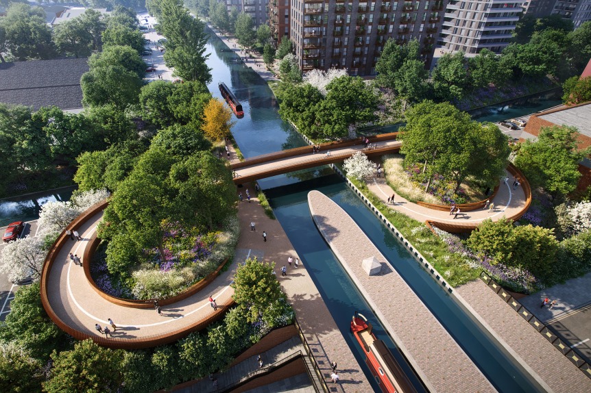 Aecom releases Alfreton bridge images