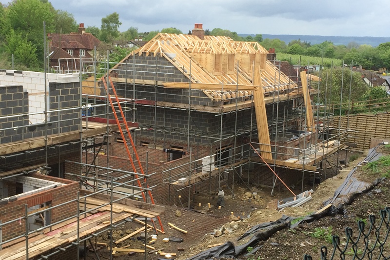 Planning permissions for new homes falls to lowest level since 2012
