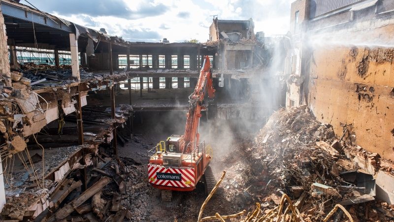 Northampton department stores come down