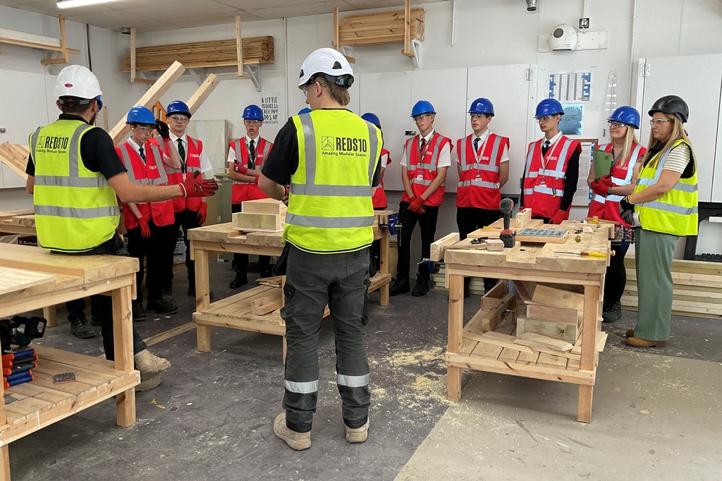 Modular builder supports T level programme