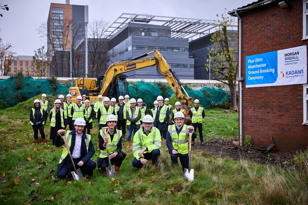 Morgan Sindall starts £100m Manchester labs