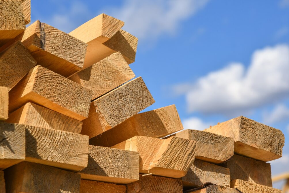 Timber consolidator set for break up