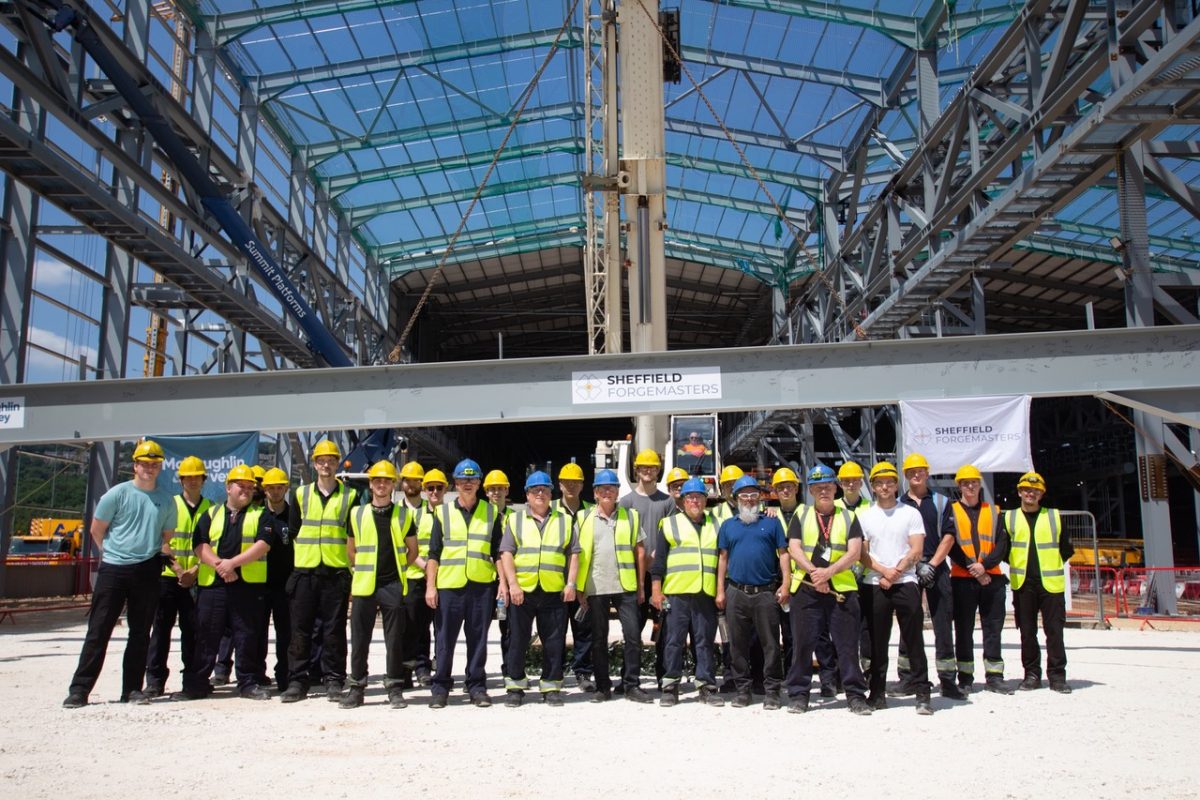 Forgemasters tops out machine shop