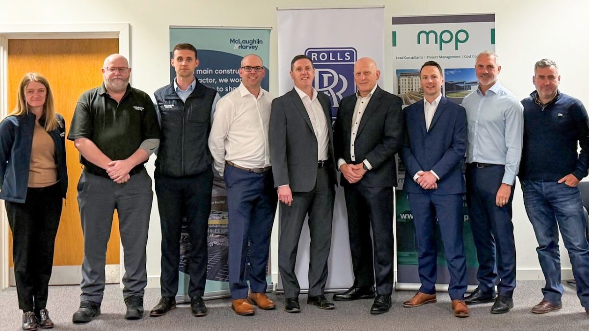 McLaughlin & Harvey to build £100m Rolls-Royce facility
