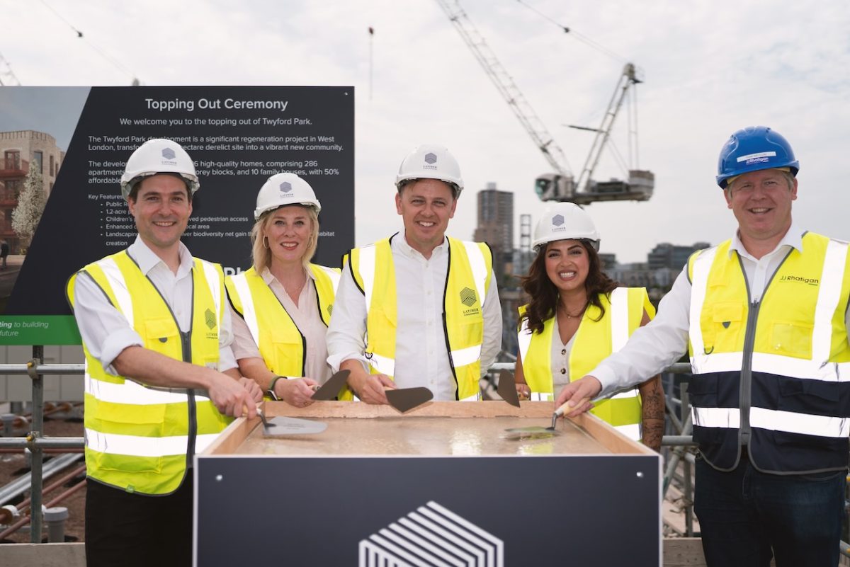 Clarion’s Latimer tops out Ealing development