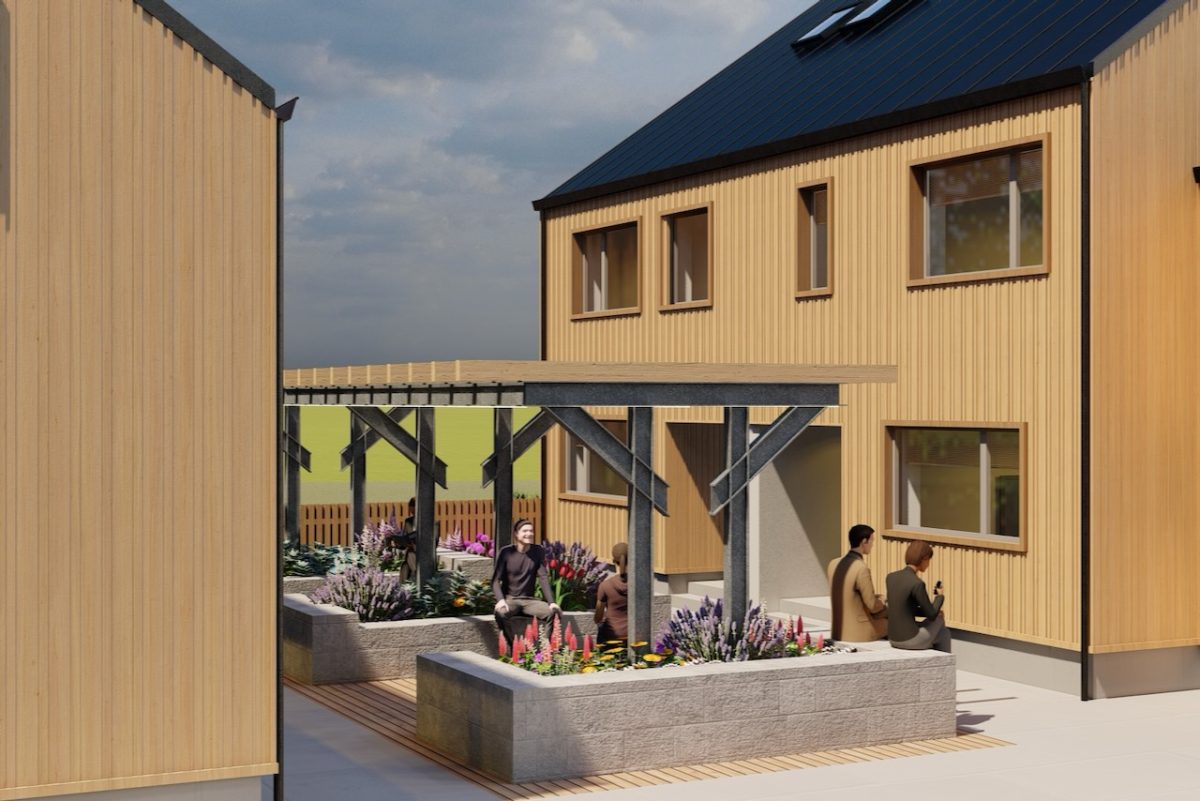 Recycled glass panel homes get go ahead