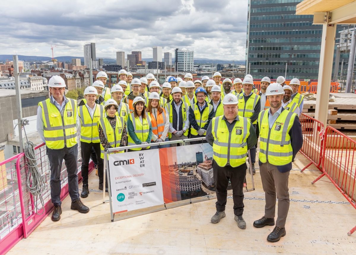 GMI, Bywater top out low carbon office