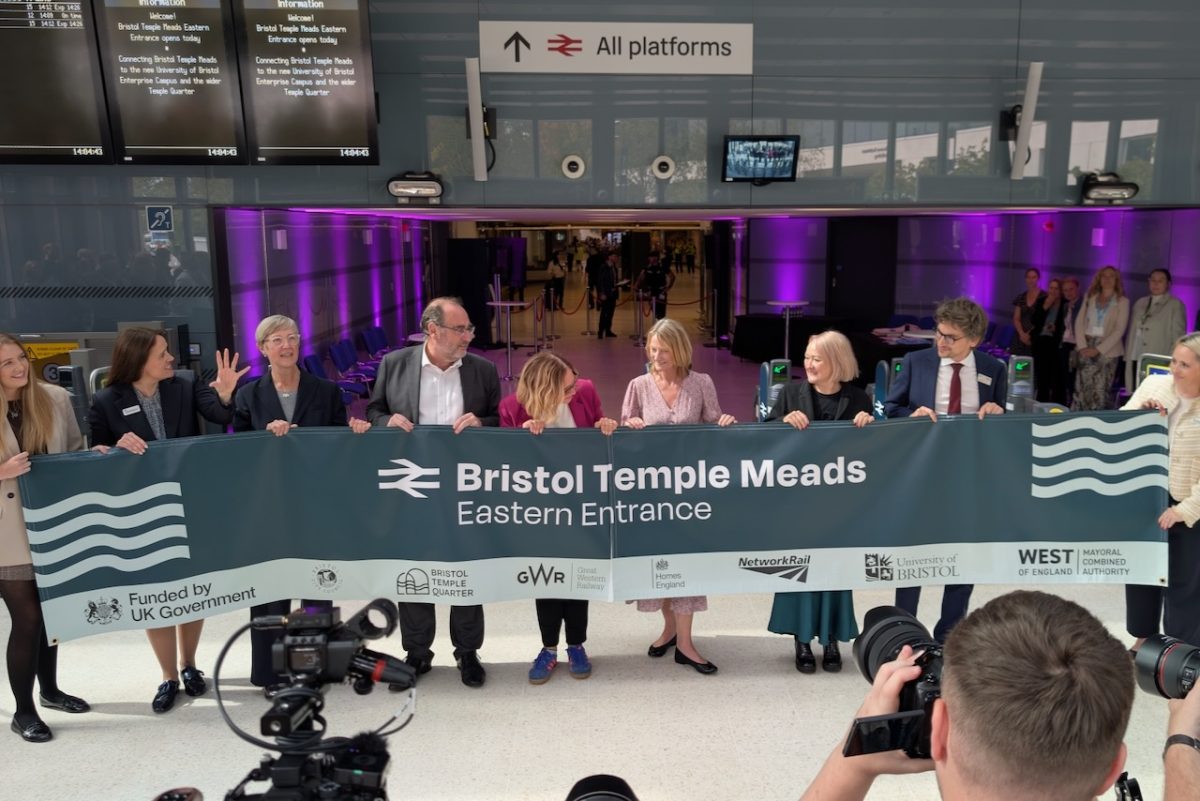 New £23m entrance complete at Temple Meads