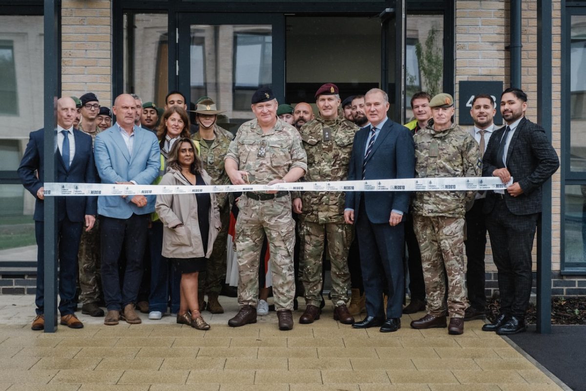 New army accommodation in Wiltshire