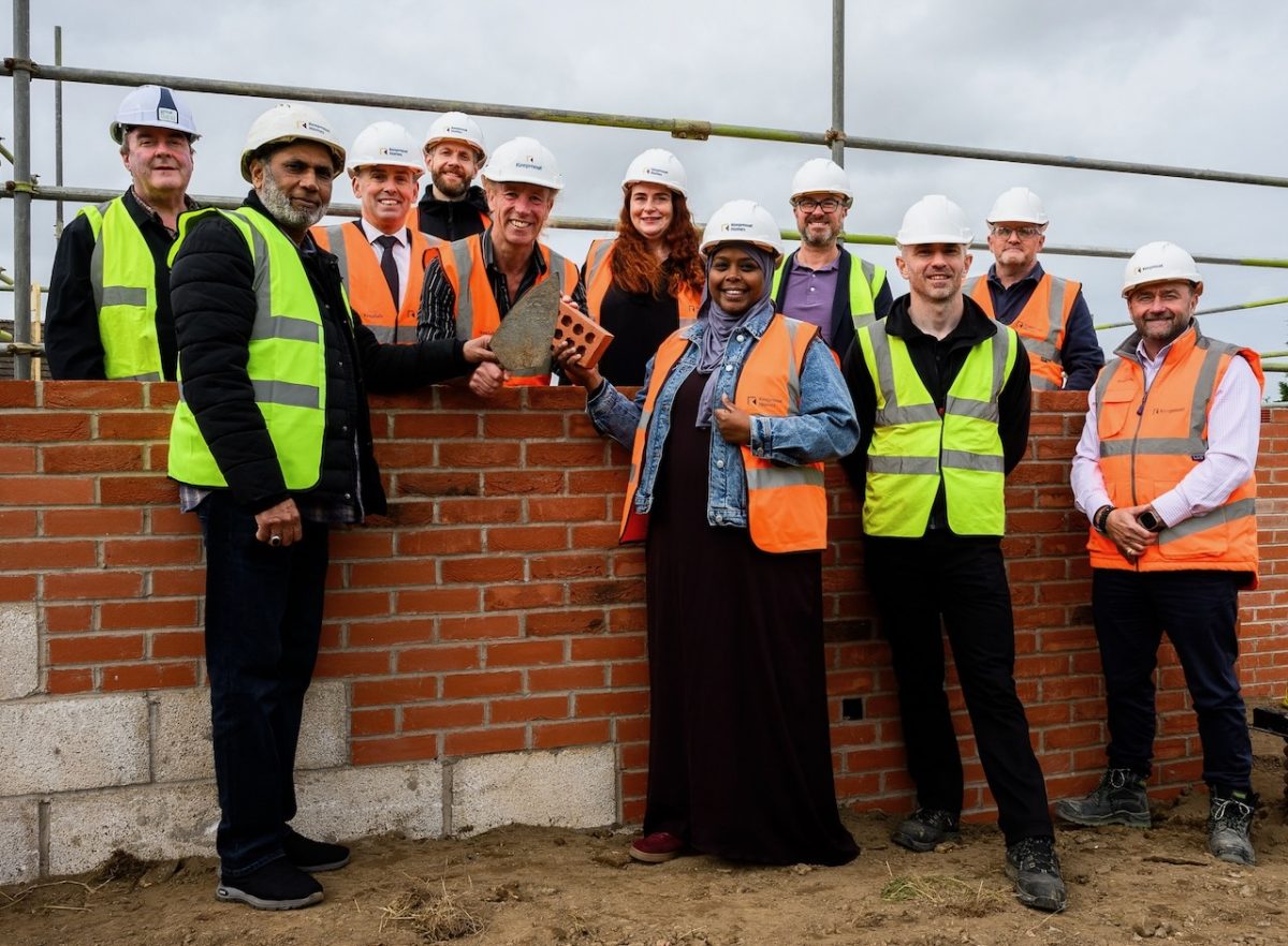 New homes under way in Sheffield