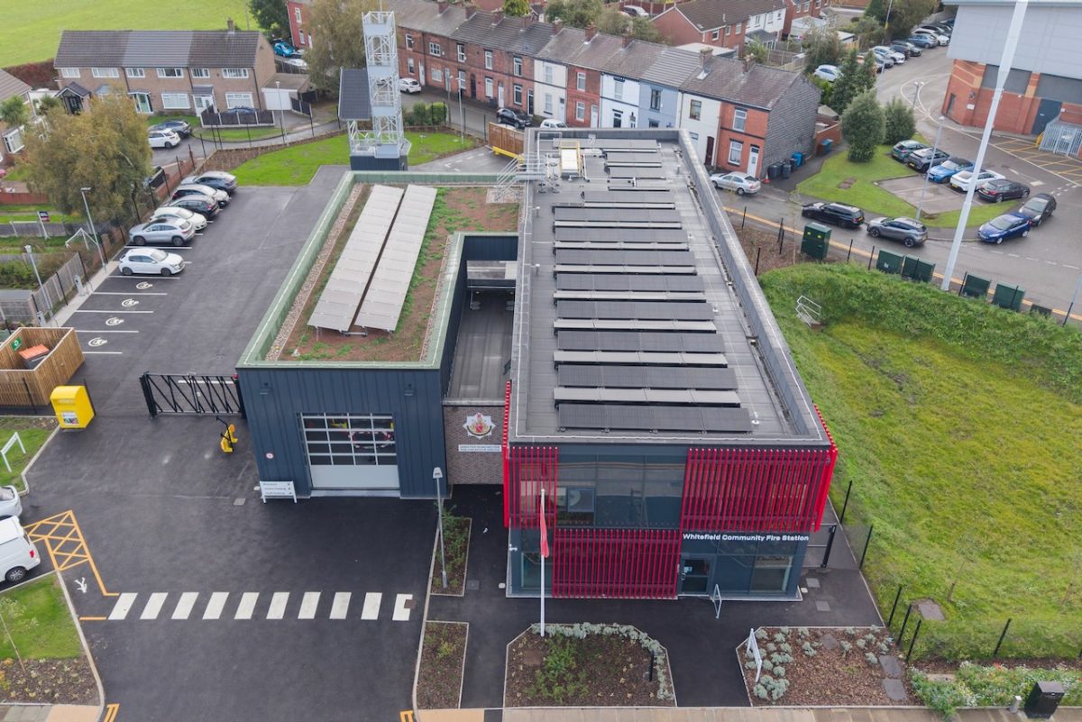 Robertson completes second Manchester fire station
