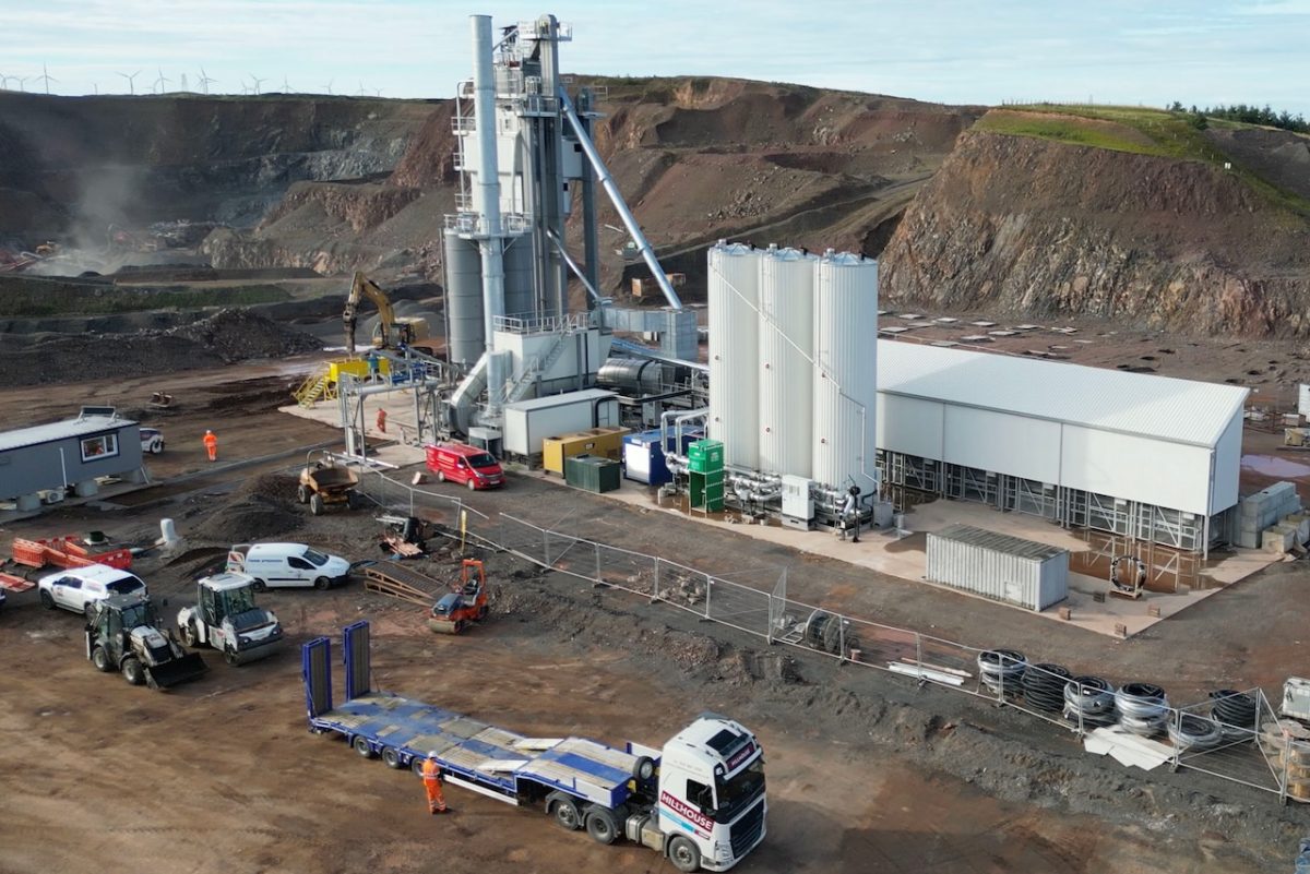 Hillhouse opens £5m Edinburgh asphalt facility